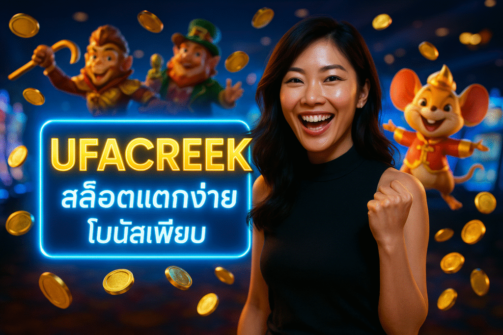 UFACREEK สล็อตแตกง่าย โบนัสเพียบ