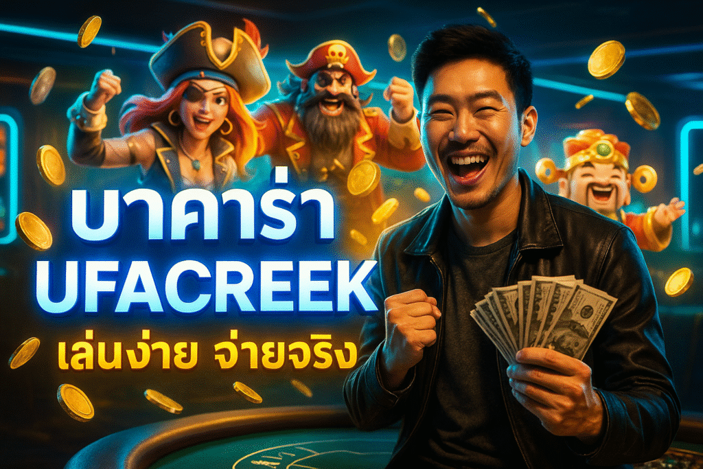 บาคาร่า UFACREEK เล่นง่าย จ่ายจริง