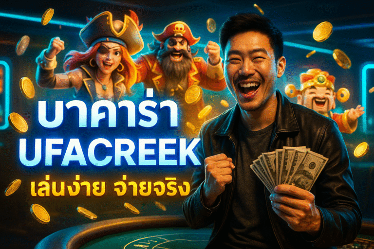 บาคาร่า UFACREEK เล่นง่าย จ่ายจริง