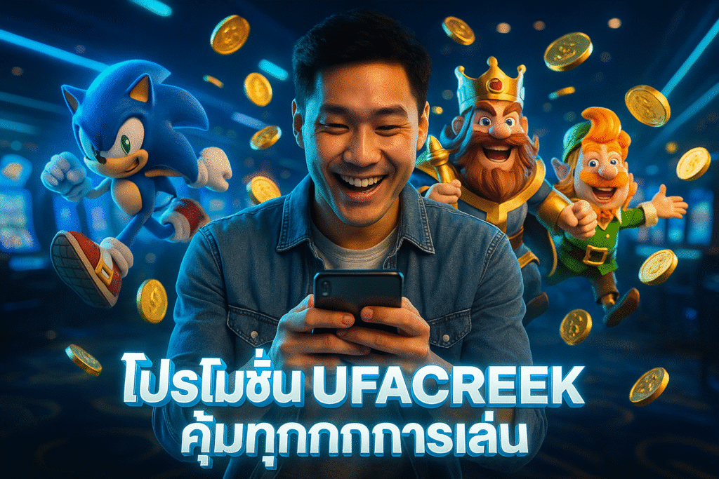 โปรโมชั่น UFACREEK คุ้มทุกการเล่น